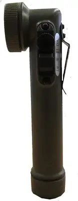 Army Olive Angle Head LED Torch 4 Colour Change Cadet Scouts Kids Torch Hand Hel