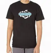 Volcom Men's Oval Track Short Sleeve Tee, Black, Large