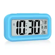 Smart Night Light Digital Alarm Clock - Blue