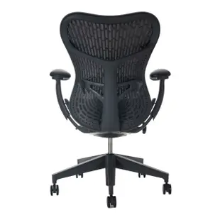 【Herman Miller】Mirra 2 人體工學椅 全功能 Butterfly Back 高階包布款 石墨黑/黑框架(平行輸入)