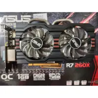 在飛比找蝦皮購物優惠-㊝麒哈雜舖㊝ ASUS 顯示卡 R7 260X 1G DDR