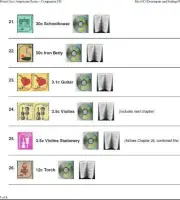 Field Guide to Postal Uses of the Americana Series - 309-page E-book on CD