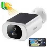 ieGeek 2K Wireless Solar Camera WIFI Security Outdoor Battery CCTV Home House