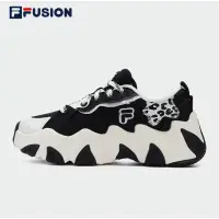 在飛比找蝦皮購物優惠-FILA FUSION女鞋厚底帆布鞋老爹鞋海星運動鞋‼️限時