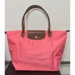 LONGCHAMP 珊瑚粉 長帶   歐洲帶回 M3300元