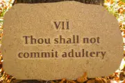 10 Commandments Plaque Plastic Mold 14.75" x 9.25" x 3/4" Bible cement mould