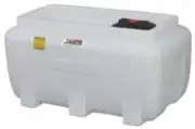 Silvan 200L white bare tank. Supplied with 8mm brass insert mounting in base
