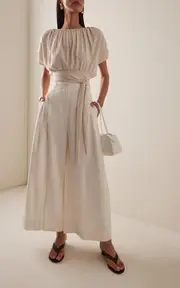 [Merlette] Yuna Cotton-Blend Pants