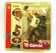 McFarlane JEFF GARCIA White Jersey San Francisco 49ers NFL Figure Series 5 2002