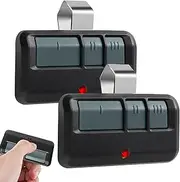 Pack of 2 Garage Door openers, Universal Garage Door Opener, Remote Control for Chamberlain motorlift Remote Control, 94333EML 84335E, TX2REV, TX4EV, TX4RUNI, Chamberlain Garage Door Operator ML510EV