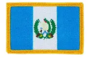 Patch Embroidered Patch Flag Guatemala Thermoadhesive
