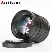 7artisans 55mm F1.4 Large Aperture Portrait Lens for Sony E A6500 NEX-7 Camera