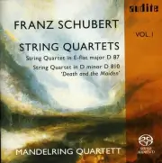 SCHUBERT:STRING QUARTETS VOL 1 NEW CD