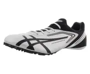 Asics Hypersprint 5 Trk Athletic Mens Shoes Size 11.5, Color: Quick Silver/Black
