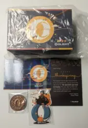 Olight 2024 Thanksgiving Coin Gift Box Magnet- Super Rare Collectors Item! 1/100