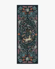 75' x 215' | Machine Washable Runner Rug | Kid & Pet Friendly | Indoor Rug | Dreamweaver Blue Multicolour Flatwoven Rug by Iris Apfel | Ruggable