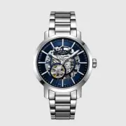 Rotary Greenwich Blue Skeleton Men's Watch GB05350/05 In Box NWT