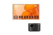 XGIMI Horizon 1080p FHD Home Theatre Movie Projector+Winways Medium Throw Fresnel Screen
