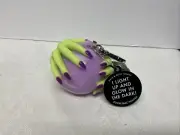Bath & Body Works LED CRYSTAL BALL Pocketbac Holder Light Up Glow In Dark NEW