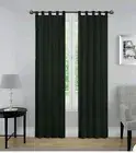 Set of 2 Montana Light Filtering Curtain Panels Pairs To Go 84" x 30" Black