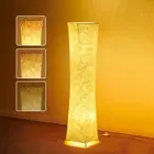 Floor Lamp, Dimmable 52" (M) Tall Standing Lamp, 3 Levels Adjustable Brightne...