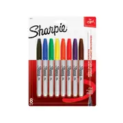 Sharpie Permanent Marker Fine Point Fashion Pk8