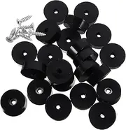 POPETPOP 100Pcs Nonslip Rubber Feet Pads for Furniture Shock Absorbing Chair Leg Pads Table Levelers Ergonomic Prevent Slipping and Protect Floors