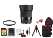 Sigma 30mm f/1.4 DC DN Contemporary Lens (FUJIFILM X) with Memory Card