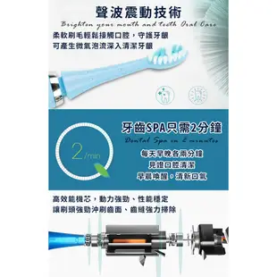 【AOC 愛德華】超聲波智能電動牙刷 防水 電動牙刷 智能 超聲波 清潔 配件