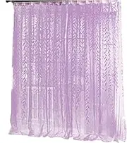 Ivy Pretty Curtains - Elegant Tulle Curtains | Tulle Design Curtains & Drapes for Kids Living Room Bedroom
