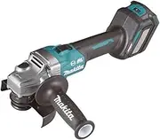 Makita 40V Max Brushless Aws 125 mm (5 Inch) Angle Grinder, Slide Switch,