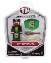 Tube Heroes CavemanFilms Action Figure Youtube Club Accessories NEW SEALED