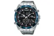 Lorus Chronograph RW623AX5 Black Dial Silver Stainless Steel Unisex Watch