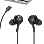 AKG Samsung Headset USB Type C For Galaxy Note 20 Ultra Headphones Black