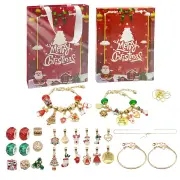 NNEOBA Christmas 24 Grid Countdown Calendar Blind Box Set - Festive Acrylic Advent Calendar