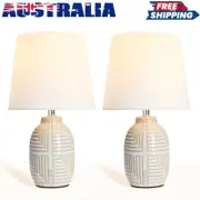 2 Pack Ella Touch Modern Lamp Bed Side Table Lamp