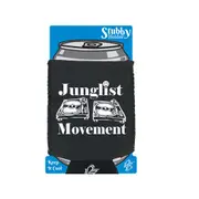 Junglist Movement - Funny Novelty Stubby Holder With Base
