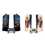 SHAZAM!: FURY OF THE GODS GRAPHICS VINYL SKIN DECAL FOR PS5 SLIM DIGITAL BUNDLE