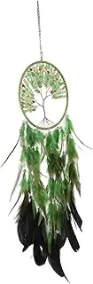 Zerodeko 1Pc Crystal Tree Dream Catcher Wall Hanging Ornament Home Decoration with Blessing Meaning for Festivals and Unique