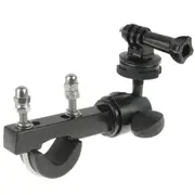 Handlebar Seatpost Big Pole Mount Bike Moto Bicycle Clamp with Tripod Mount Adapter & Screw for GoPro NEW HERO /HERO6 /5 /5 Session /4 Session /4 /3+ /3 /2 /1, Xiaoyi and Other Action Cameras