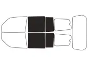 Rvinyl Window Tint Kit Fits Mitsubishi Montero 2001-2006