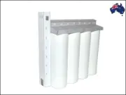 HO Scale Australian Model Railway Buildings 8 CELL CONCRETE GRAIN SILO
