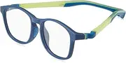 NANOVISTA Unisex Children's Sunglasses, Marino Mate/Amarillo Glow, 50