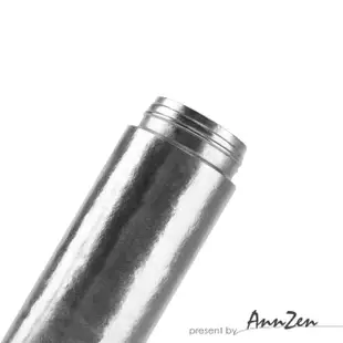 【AnnZen】《Ti-living》純鈦保溫杯-450ml 真空養身泡茶杯-沁雪銀(內外純鈦無塗層 耐酸鹼不生鏽)(保溫瓶)