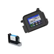 Upgraded Mini Inkjet Printer for All Materials, Fast-Drying SolventInk Cartri...