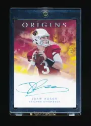 JOSH ROSEN 2018 PANINI ORIGINS GOLD AUTOGRAPH AUTO RC # 1/5 *UCLA BRUINS*