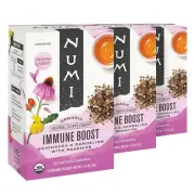 Numi Organic Immune Boost Tea, 16 Tea Bags (Pack of 3)