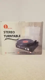 1byone 471NA0006 Belt Drive Turntable