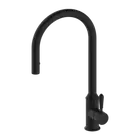 Pull Out Kitchen Sink Mixer Vegie Spray Metal Lever Black York NR69210802MB Nero