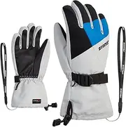 [Ziener] Alpine Junior Kids Ski Gloves LANI Goretex Grey - 4,5